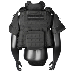 เสื้อกั๊กยุทธวิธีสีดำคุณภาพสูง ระบายอากาศได้ดี รุ่น AV-80311000D ผลิตจากไนลอน ถอดออกได้รวดเร็ว พร้อมระบบ MOLLE - Product Image 3