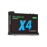 Batterie de rechange rechargeable haute capacité PUJIMAX 3,85 V 2500 mAh pour caméra d'action sportive Insta360 ONE X4