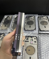 Coque de Cadre Central de Châssis OEM Haute Qualité pour iPhone 14 Pro, Cache Batterie Arrière de Remplacement, Accessoire pour Écrans LCD de Téléphone Mobile