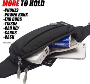 Free Sample Waist Bag Pack for Men Women, Waterproof Sports Waist Bag Pack, Belt Bag for Travel Hiking <b>Running</b> - Product Image 6