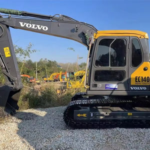 Peinture originale de pelle hydraulique sur chenilles Volvo EC140 avec moteur et composants de base d'engrenage pour les projets de terrassement - Product Image 4