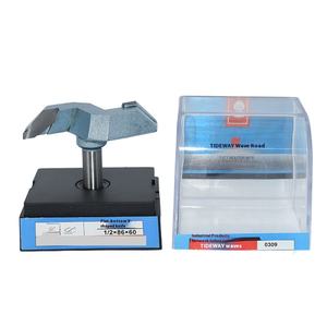 TIDEWAY pisau Bevel 45 derajat, kelas industri bentuk V dasar datar Bakelite pertukangan tepi chamfer <span class=keywords><strong>Router</strong></span> sedikit bawah datar - Product Image 6