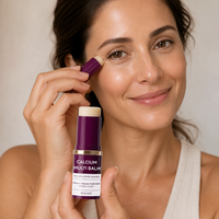 Bâtonnet Cosmétique Anti-Âge Portable Multi-Baume au Calcium pour Soin de la Peau, Lissant la Texture et Atténuant les Rides, Vente en Gros, Marque Privée