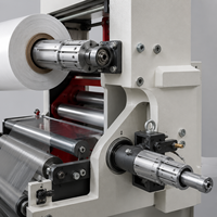 Machine d'Impression Flexo Automatique 2 Couleurs pour Sacs en Film Plastique et Papier