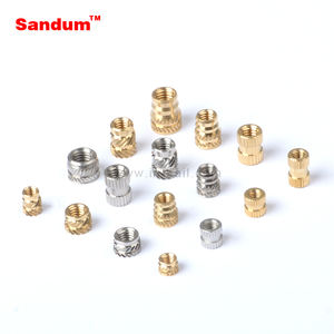 M2 M3 M4 M5 M6 1/4-20 Thermo-set Inserts filetés en laiton Écrou pour plastiques - Product Image 6