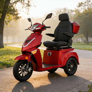 Scooter compact et agile / à trois roues / design compact / avec dossier de siège VISTA-3 - Product Image 1