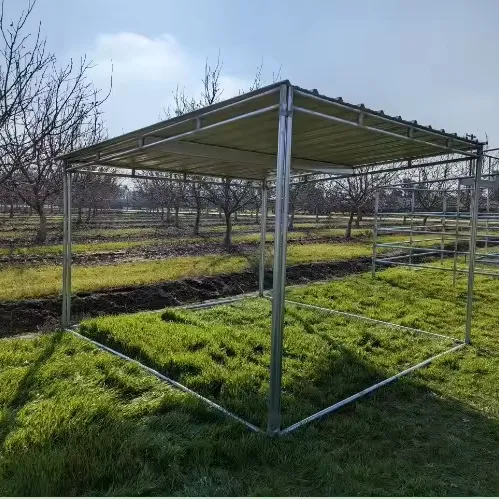 ציוד סוסים מגולוון לטבילה חמה מקלטים קלאסיים לסוסים פתוחים למרעה או דוודים קיימים