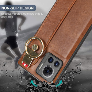 Étui de protection multifonctionnel en cuir PU avec dragonne pour <span class=keywords><strong>Motorola</strong></span> <span class=keywords><strong>Edge</strong></span> <span class=keywords><strong>30</strong></span> Ultra/Moto <span class=keywords><strong>X30</strong></span> <span class=keywords><strong>Pro</strong></span> Back Cover - Product Image 6