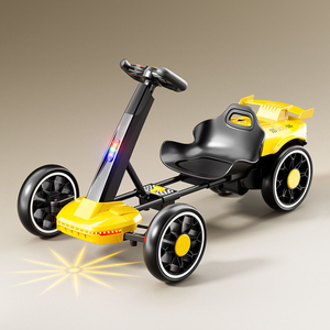 Kart électrique à installation gratuite pour enfants de 2 à 8 ans, jouet à roulettes unisexe, pliable, télécommande, <span class=keywords><strong>quadricycle</strong></span> léger en plastique - Product Image 4