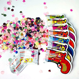 Pistolet à feu d'artifice gonflable ballon en aluminium pour fête Surprise <span class=keywords><strong>Boom</strong></span> confettis ballon canons accessoires de décoration 2023 - Product Image 5