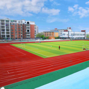 Revêtement de sol sportif INOLP Hybrid Running Track pour régions humides avec revêtement antibactérien pour la prévention des moisissures pour les zones côtières - Product Image 1