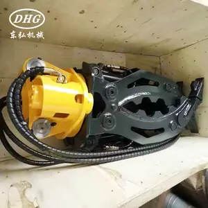 CAT320BL CAT320L CAT322 CAT245 CAT325 Wood Grab Stone Grapple Hydraulic Excavator Rotating Grapple For Sale