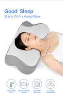Oreillers en mousse à mémoire de forme pour les dormeurs latéraux, dorsaux et abdominaux, oreiller de lit avec housse lavable et maille respirante