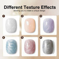 Vernis à ongles Gel UV sans HEMA en coquille de fil nacré populaire célébrité Standard lampe à LED durci bouteille emballage Art utilisation