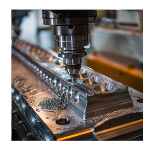 โมเดล3D อลูมิเนียมอัลลอยด์วัสดุเหล็กเครื่องเจาะโลหะมีค่าบริการเครื่องจักรกล CNC - Product Image 5