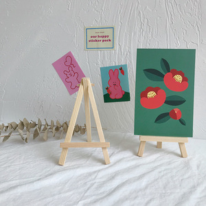 Wooden Tablet <b>Stand</b> Natural Wood Color Small Medium Large Desktop Holder For Ipad Tablet <b>PC</b> <b>Stands</b> - Product Image 2