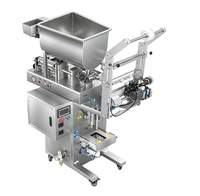 Machine d'emballage automatique de pâtes pour sachets de ketchup, miel, vinaigrette, pâte de tomate, beurre de cacahuète, avec remplissage et scellage