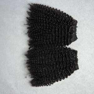 Raw Virgin Burmese <b>Curly</b> Hair <b>Bundle</b>, Kinky <b>Curly</b> Hair, <b>Curly</b> Wave Human Hair Extension for Black Women - Product Image 6