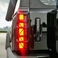 Couvre-feux arrière pour Chery ICAUR 03/Jaecoo J6, protection noire mate, accessoires extérieurs pour voiture, installation facile