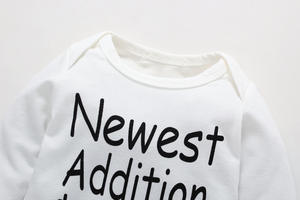 Vêtements populaires pour enfants : Combinaisons de nuit en coton pour bébés garçons avec pantalon motif cerf, en lot de layette en gros - Product Image 3