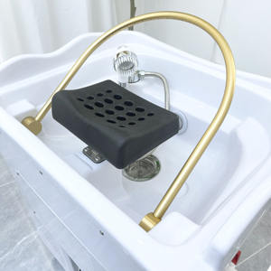 Modernes abnehmbares mobiles Haar waschbecken Verstellbares Spa-<span class=keywords><strong>Shampoo</strong></span>-Becken für zu Hause oder im Salon Tragbar für Kopf massagen - Product Image 4