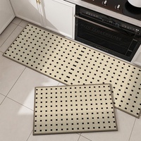 Tapis de cuisine moderne en boue de diatomée, lavable en machine, séchage rapide, super absorbant, avec dos antidérapant en caoutchouc pour usage domestique et en cuisine