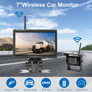 <span class=keywords><strong>Monitor</strong></span> Digitale Wireless da 7 Pollici <span class=keywords><strong>per</strong></span> <span class=keywords><strong>Telecamera</strong></span>, 12-24V, Visione Notturna, <span class=keywords><strong>Telecamera</strong></span> Posteriore, Ausilio <span class=keywords><strong>per</strong></span> <span class=keywords><strong>Retromarcia</strong></span> Auto, <span class=keywords><strong>Telecamera</strong></span> di Backup <span class=keywords><strong>per</strong></span> Camion - Product Image 2