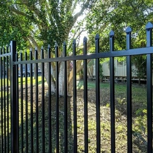 Panneau de clôture tubulaire en aluminium de 10 pieds, écologique, durable, pour jardin, sécurité, assemblage facile, modèle extérieur I-12 - Product Image 5