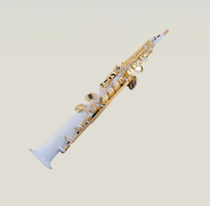 <span class=keywords><strong>Saxophone</strong></span> soprano blanc si bémol pour adultes débutants Performance professionnelle Vente directe d'usine - Product Image 3