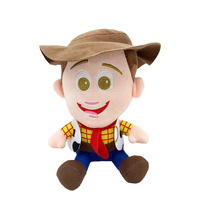 Boneka Plush Toy Story 4 Impor Terbaru Woody Forky Dinosaurus Buzz Lightyear Bahan Katun PP Bordir Pereda Stres
