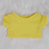 Vente en gros usine : T-shirt en coton pour poupée 10/15/20cm, accessoires et vêtements pour poupées, logo personnalisé pour Labubu