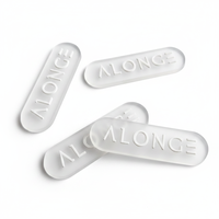Étiquette en PVC souple avec logo 3D gaufré, patch en caoutchouc, personnalisable OEM/ODM, écologique, style thermocollant pour vêtements, accessoires de chapeau principaux, forme irrégulière