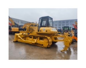 รถดันดินแคตเตอร์พิลลาร์มือสองคุณภาพสูง รถดันดินตีนตะขาบ CAT D6G มือสอง รถดันดิน CAT มือสอง มีสินค้าในสต็อก - Product Image 1