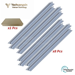 Yachuangxin Metal <b>Shelf</b> <b>Bracket</b> 3mm Thickness Polished Surface Single-Side Clip Standard Type - Product Image 4