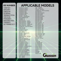 Capteur TPMS Gussin OEM 13581561 20922901 22853740 25789964 1805BA0131NA 433,92 MHz pour GMC, durée de vie de 5 ans