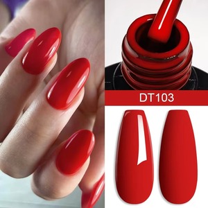 Wine <b>Red</b> French Gel Polish Long Lasting UV Nail Varnish for DIY Manicure Salon Nail Art Design Supplies - Product Image 4