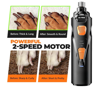 Cortauñas Recargable <span class=keywords><strong>para</strong></span> Mascotas y Cortauñas Resistente <span class=keywords><strong>para</strong></span> <span class=keywords><strong>Perros</strong></span>, Kit Profesional <span class=keywords><strong>de</strong></span> Aseo - Product Image 6