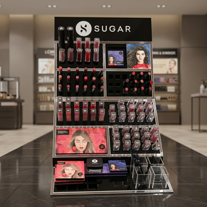 Vitrine d'exposition en acrylique transparente pour produits de détail, cosmétiques, électronique, accessoires et merchandising en magasin - Product Image 2