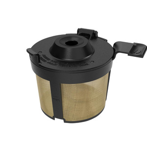 Filtros de Café Reutilizables y Ecológicos de Acero Inoxidable 304 con Asa de Malla para Cafeteras de Goteo de 4-5 Tazas - Product Image 1