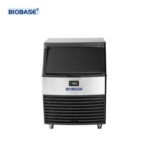 Biobase China 80Kg Commercieel Ijs Maken 580W Roestvrijstalen Ijsblokjesmachine Machine Ijsmachine