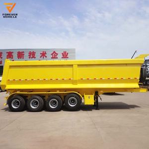 Remolques Volquete de Servicio Pesado de 3 y 4 Ejes, Nuevos y Usados, con Cilindro Hidráulico, para Tractor, con Descarga Lateral y Trasera - Product Image 1