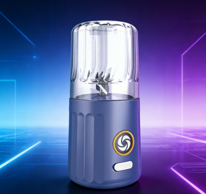 Licuadora Personal Inalámbrica Portátil con Recipiente de 260 ml de Capacidad, Cuchilla de Acero Inoxidable, Botón de Encendido, Calentamiento, Uso en Exteriores, Máquina de Prensado - Product Image 6