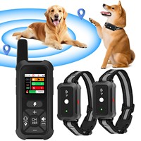 Collar con Valla Electrónica para Perros Dos en Uno, Impermeable IP67, Doble Modo de Funcionamiento, para Perros de Exterior, Suministros para Mascotas