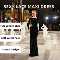 Nouvelle Robe Longue Sexy Vintage d'Été Respirante pour Femme, Coupe Slim, Dos Nu, Couleur Unie, Style Racerback, Couleur Bonbon