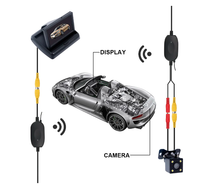 Nouveau Kit récepteur émetteur vidéo 2.4G écran sans fil caméra de recul de recul pour caméra de recul de voiture et moniteur DVD