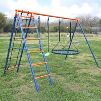 Set Altalena in Lega Zoshine per Bambini di 4 Anni, Attrezzatura per Parco Avventura e Fitness all'Aperto