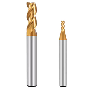 Fresa de extremo económica M35 de cobalto HSS con recubrimiento de TiN para metal, para fresado CNC - Product Image 3