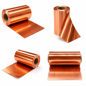 Feuille de cuivre de haute qualité M1E, laminée à froid, fine, en rouleau, pour composants de batterie, avec service de découpe disponible dès maintenant - Product Image 2