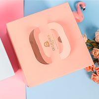 Boîtes en papier écologiques pour gâteaux - Emballage à emporter pour gâteaux de taille personnalisée avec poignée