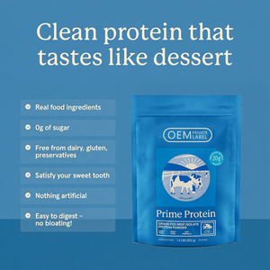 Aislado de Proteína de Res de Alta Pureza, Suministro de Fábrica, Alto en Proteínas, Bajo en Grasas, Sin Gluten, para el Crecimiento y la Recuperación Muscular - Product Image 2